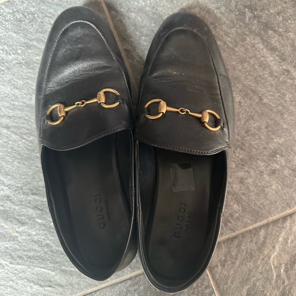Gucci lambskin loafer